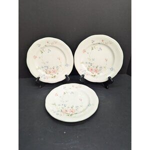 Vintage Mikasa Dinner at Eight DB 010 Gardena 8 1/2" Bread Plate Lot of 3